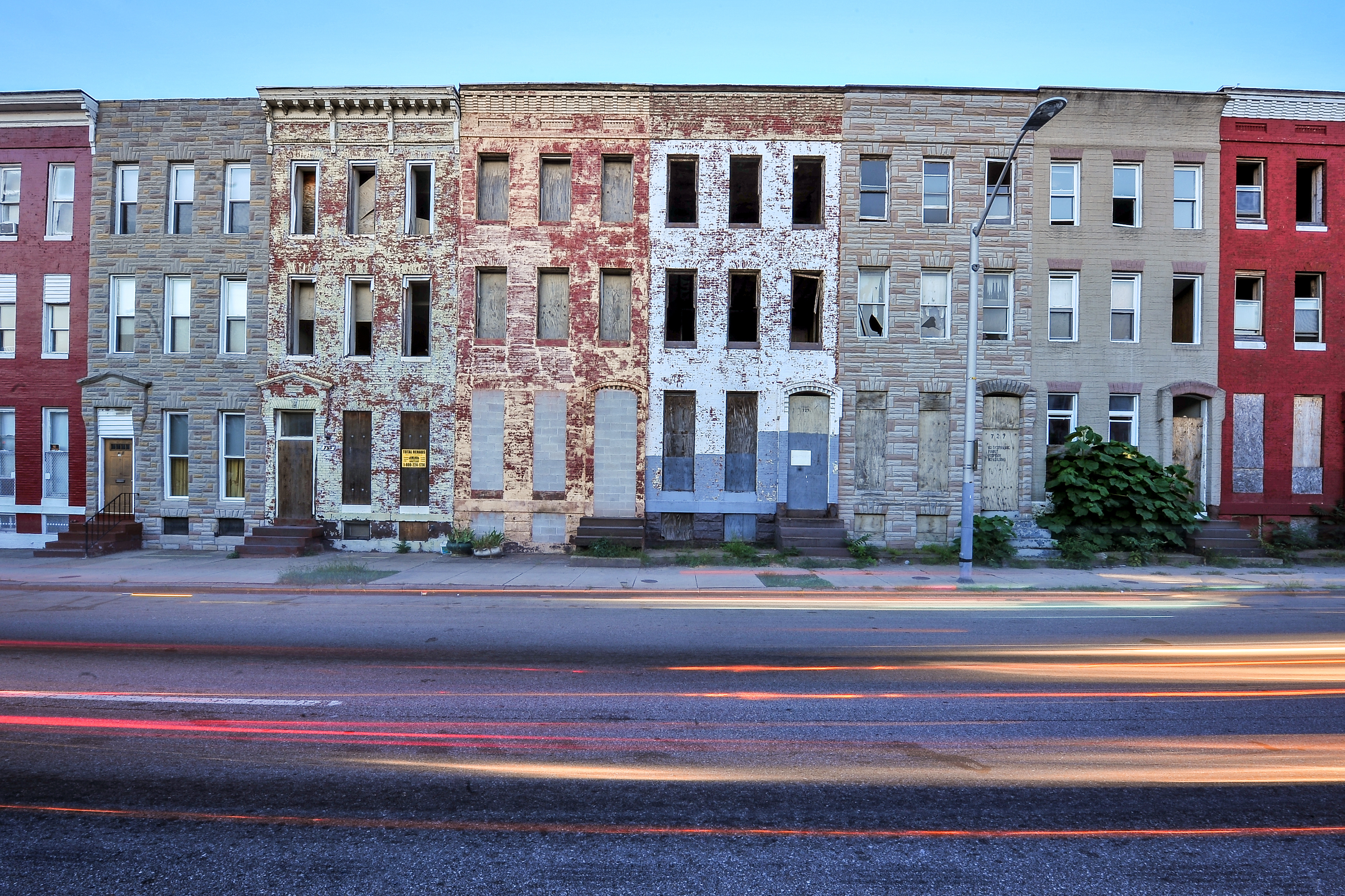 baltimore row houses, gentrification